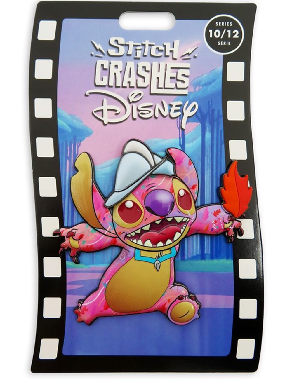 Stitch Crashes Pocahontas Pin